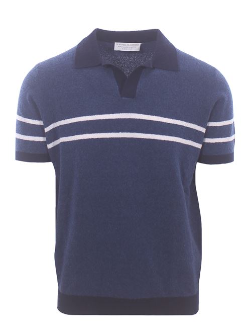 polo skipper riga piazzata LA BOTTEGA DEL CASHMERE | 87153422